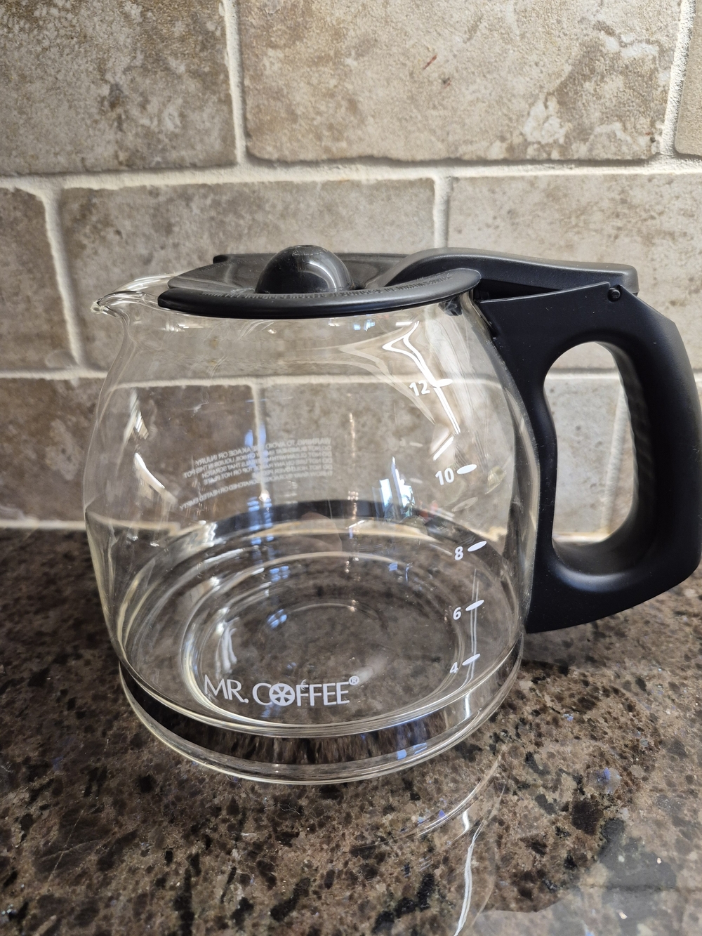 Mr. Coffee Glass‎ Coffee Carafe with Black Handle and Lid